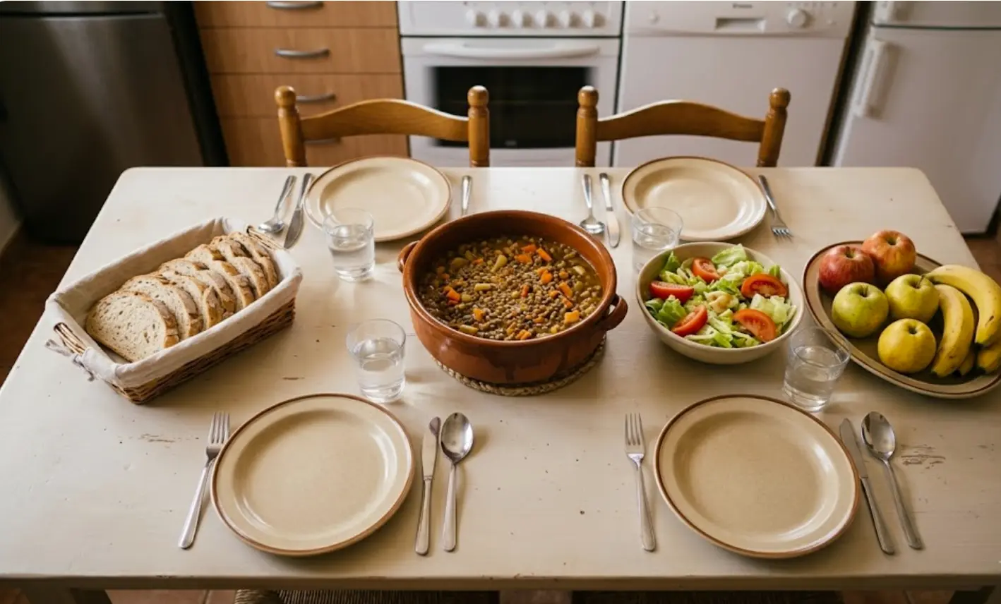 Menú semanal económico