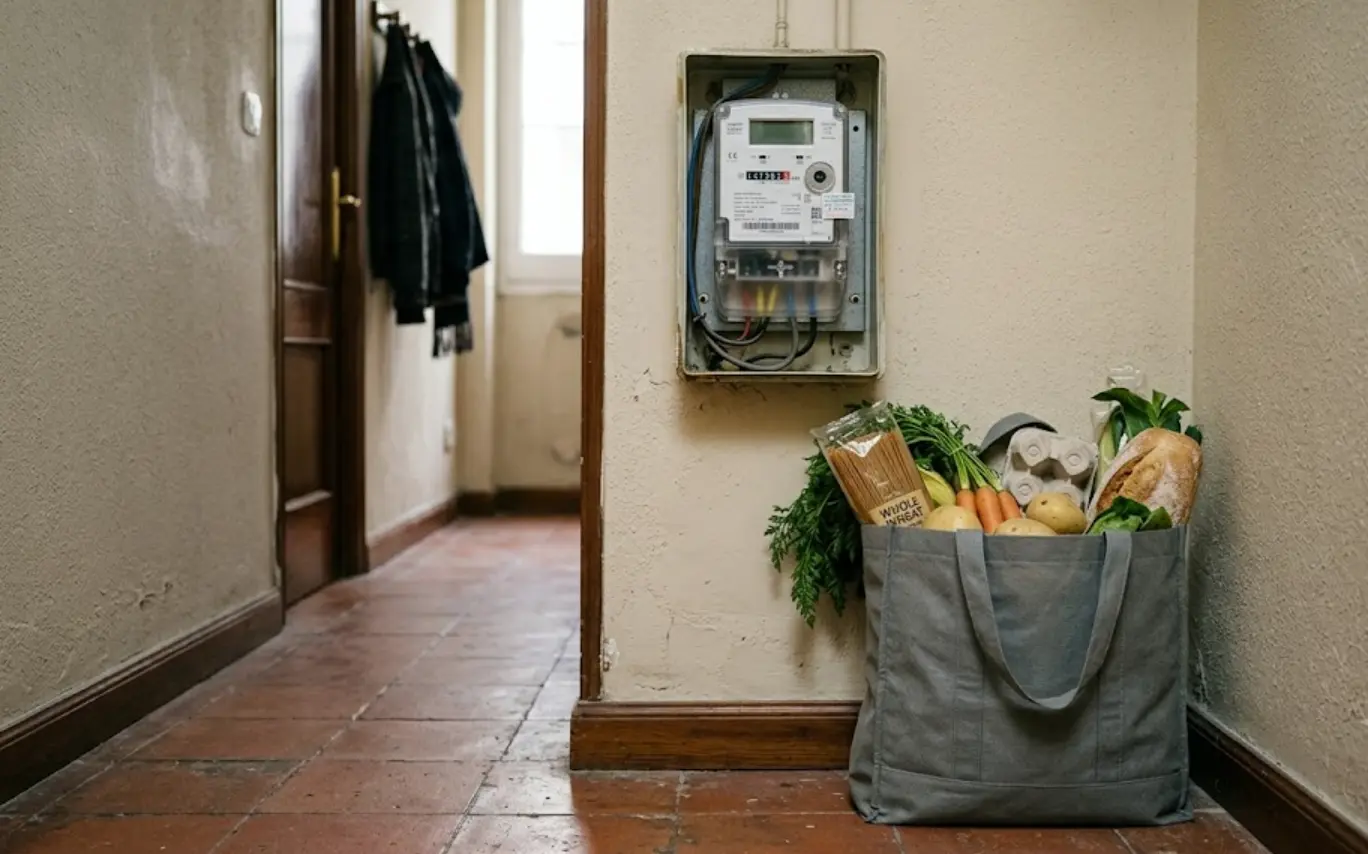 Contador de la luz y bolsa de la compra, los dos frentes del IPC de abril